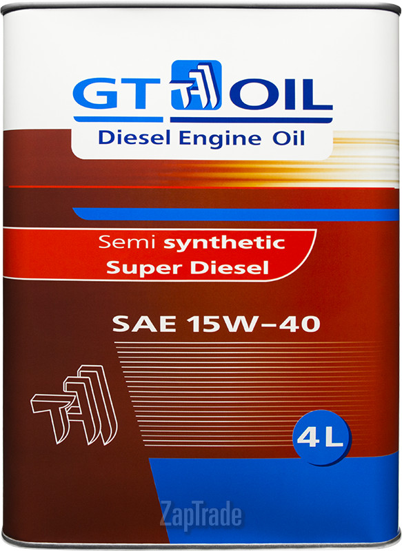 Купить моторное масло Gt oil Super Diesel Полусинтетическое | Артикул 8809059407509