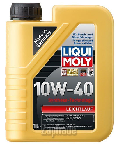 Купить моторное масло Liqui moly Leichtlauf Полусинтетическое | Артикул 1317