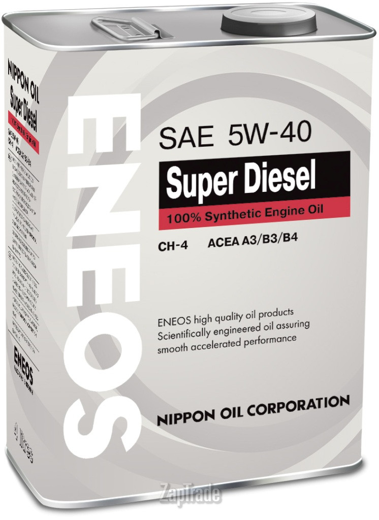 Купить моторное масло Eneos DIESEL CH-4 Синтетическое | Артикул OIL1338