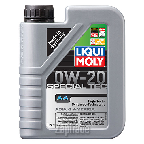 Купить моторное масло Liqui moly Special Tec AA Синтетическое | Артикул 8065