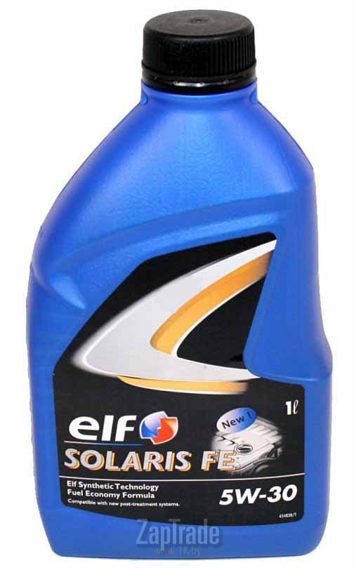 Купить моторное масло Elf SOLARIS FE Синтетическое | Артикул 183427