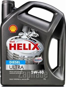 Купить моторное масло Shell Helix Diesel Ultra Синтетическое | Артикул HELIXDIESELULTRA5W404L