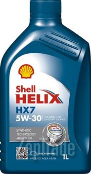 Купить моторное масло Shell Helix HX7 Полусинтетическое | Артикул 550040292