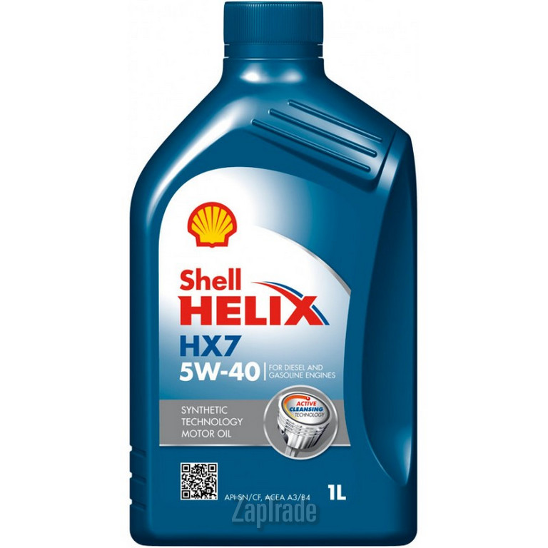 Купить моторное масло Shell Helix HX7 Полусинтетическое | Артикул 550021815