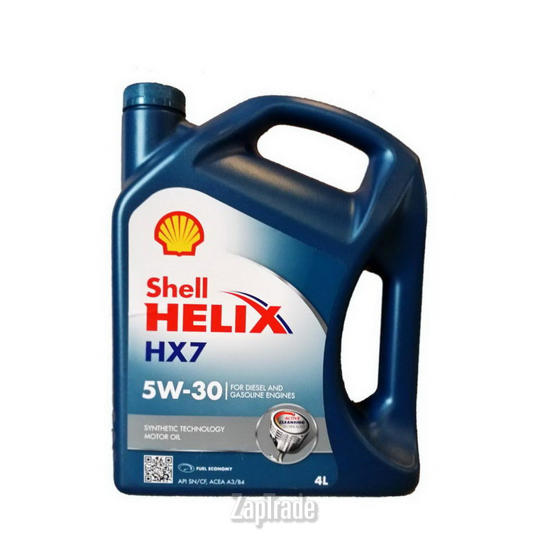 Купить моторное масло Shell Helix HX7 Полусинтетическое | Артикул 550040304