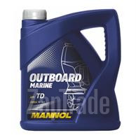 Купить моторное масло Mannol Outboard Marine Полусинтетическое | Артикул 4036021401751