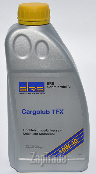 Купить моторное масло Srs Cargolub TFX 10W-40 Полусинтетическое | Артикул 7388