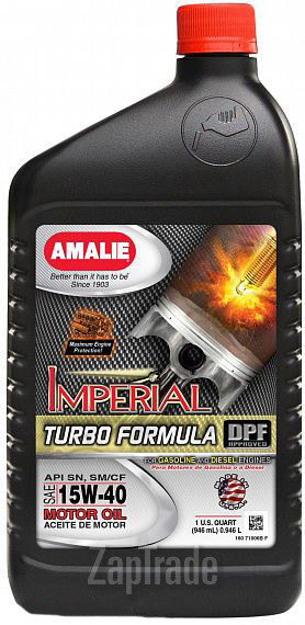   Amalie Imperial Turbo Formula 