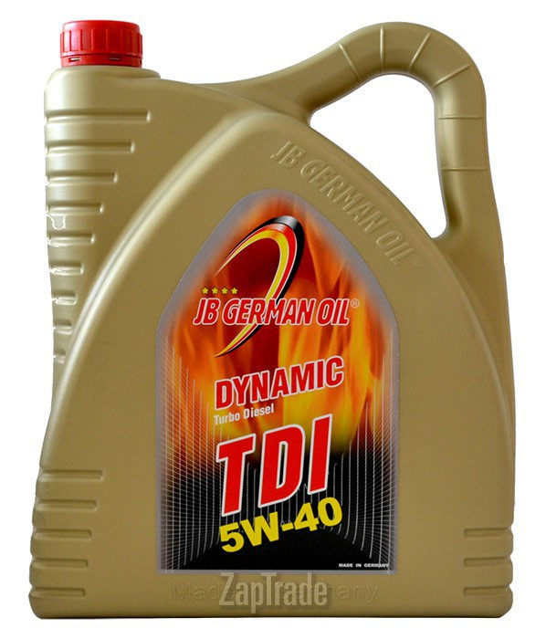 Купить моторное масло Jb german oil Dynamic TDI 5W-40 Синтетическое | Артикул 4027311001324