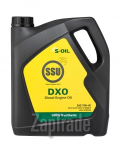 Купить моторное масло S-oil SSU DXO Синтетическое | Артикул DSSU10W40DXO_04