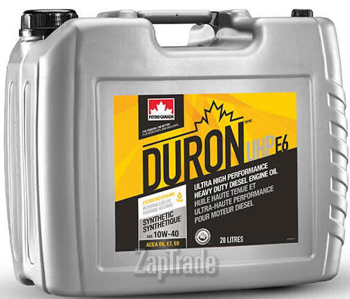 Купить моторное масло Petro-canada Duron UHP E6 Полусинтетическое | Артикул DEU14J20
