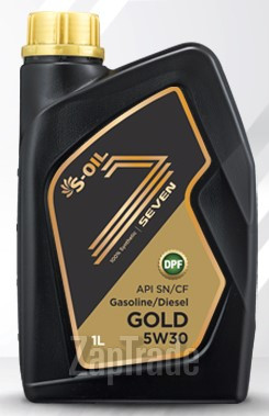 Купить моторное масло S-oil SEVEN GOLD Синтетическое | Артикул GOLD5W30_01