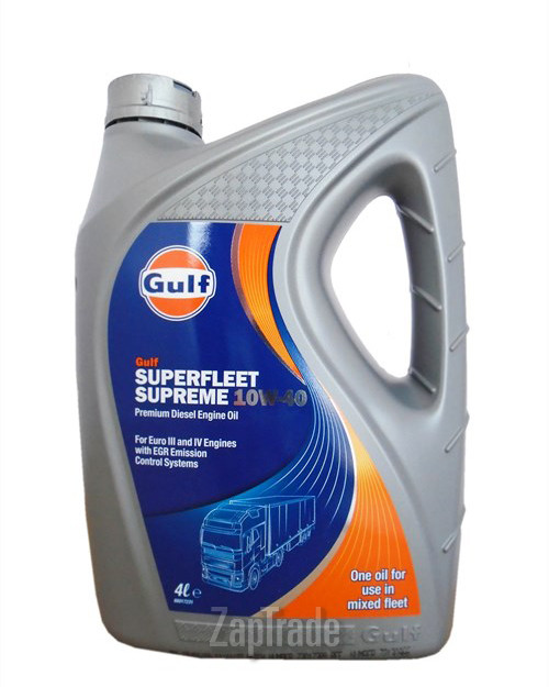 Купить моторное масло Gulf Superfleet Supreme Полусинтетическое | Артикул 5056004118222