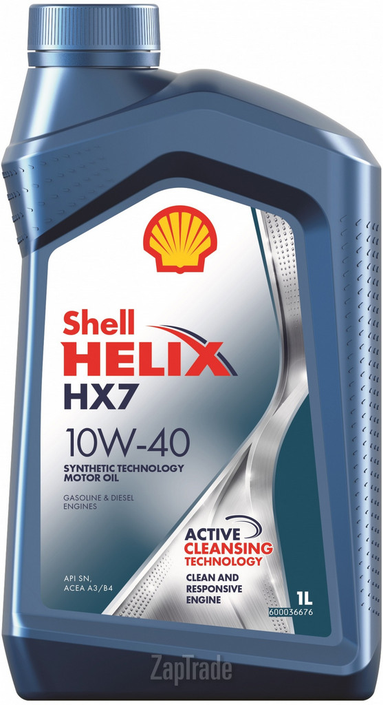Купить моторное масло Shell Helix HX7 Полусинтетическое | Артикул 550046365