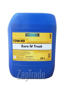 Купить моторное масло Ravenol EURO IV Truck Полусинтетическое | Артикул 4014835725928