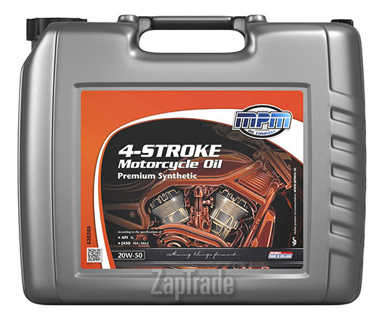 Купить моторное масло Mpm oil 4-Stroke Motorcycle Oil Premium Synthetic Синтетическое | Артикул 52020S