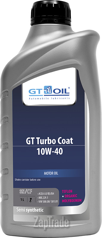 Купить моторное масло Gt oil GT Turbo Coat Полусинтетическое | Артикул 8809059407455
