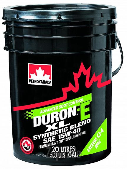 Купить моторное масло Petro-canada Duron-E XL Полусинтетическое | Артикул DEXL15P20