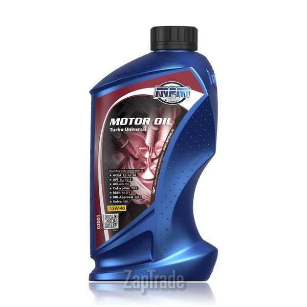 Купить моторное масло Mpm oil Turbo Universal Минеральное | Артикул 02001