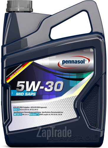 Купить моторное масло Pennasol MID SAPS SPECIAL C4 | Артикул 166956