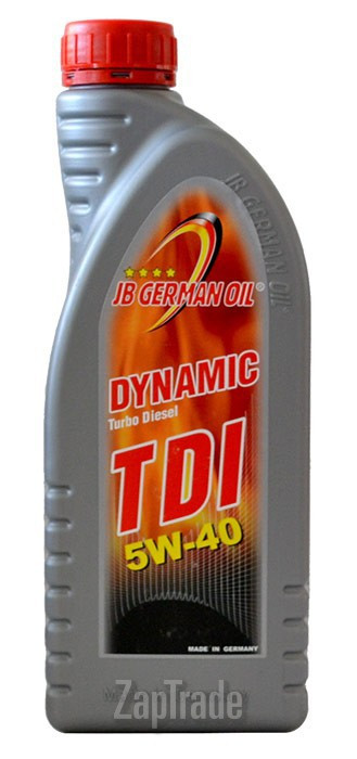 Купить моторное масло Jb german oil Dynamic TDI 5W-40 Синтетическое | Артикул 4027311001317