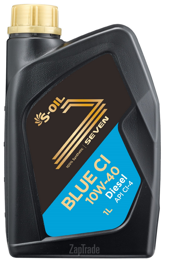 Купить моторное масло S-oil SEVEN BLUE CI Синтетическое | Артикул BL10W40_01