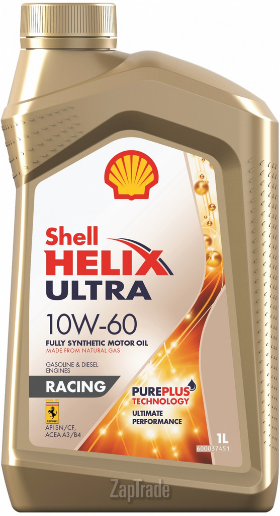 Купить моторное масло Shell Helix Ultra Racing Синтетическое | Артикул 550046411