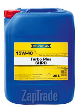 Купить моторное масло Ravenol Turbo-Plus SHPD Минеральное | Артикул 4014835726123