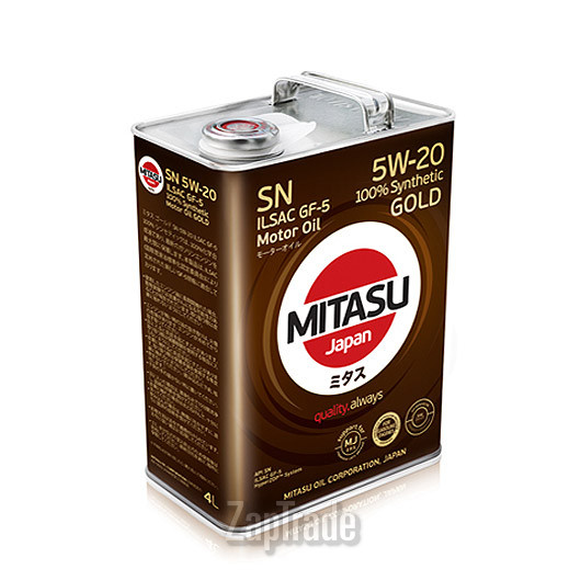 Купить моторное масло Mitasu GOLD 5W-20 Синтетическое | Артикул MJ1004