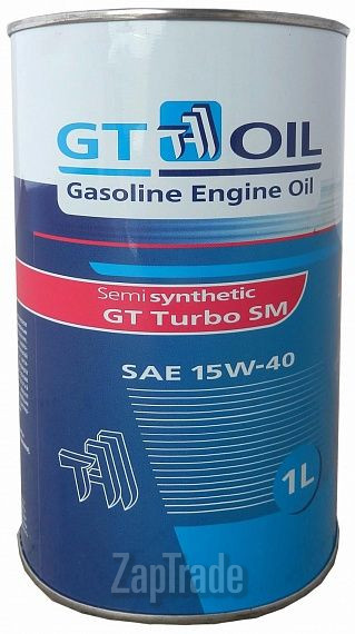 Купить моторное масло Gt oil GT Turbo SM Полусинтетическое | Артикул 8809059407035