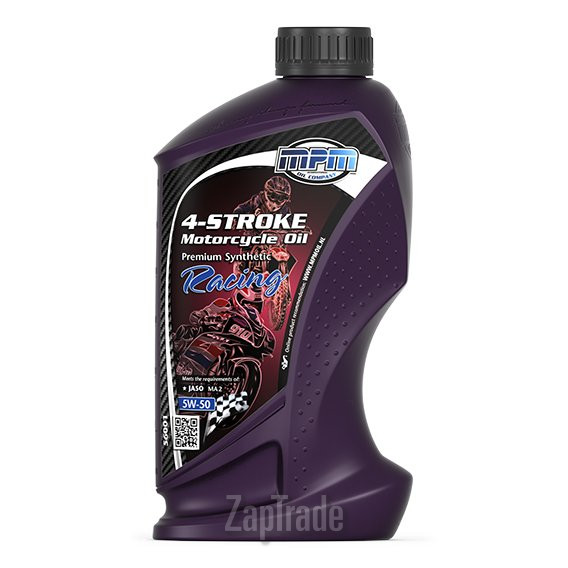 Купить моторное масло Mpm oil 4-Stroke Motorcycle Oil Premium Synthetic Racing Синтетическое | Артикул 56001