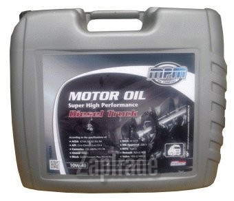 Купить моторное масло Mpm oil Super High Performance Diesel Truck Полусинтетическое | Артикул 04020A