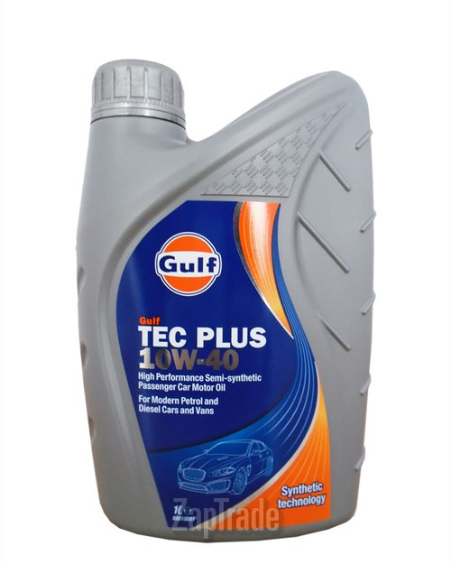 Купить моторное масло Gulf TEC Plus Полусинтетическое | Артикул 5056004115115