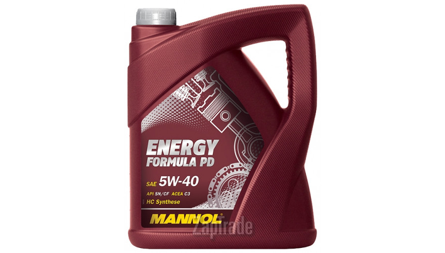 Купить моторное масло Mannol ENERGY FORMULA PD 5W40 5 л. Синтетическое | Артикул 4014