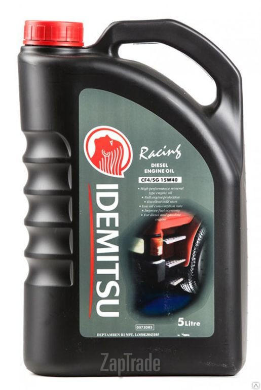 Купить моторное масло Idemitsu RACING DIESEL Минеральное | Артикул FBA-0073-005