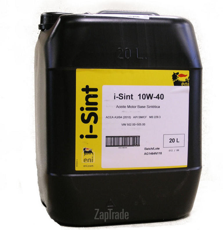 Купить моторное масло Eni I-Sint Полусинтетическое | Артикул 18423178001362