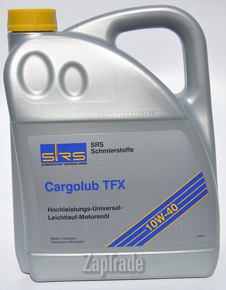 Купить моторное масло Srs Cargolub TFX 10W-40 Полусинтетическое | Артикул 7385