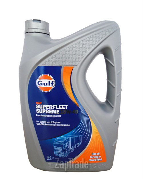 Купить моторное масло Gulf Superfleet Supreme Минеральное | Артикул 5056004118338