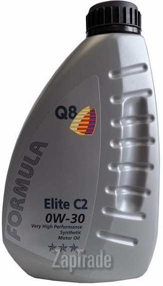 Купить моторное масло Q8 Formula Elite C2 0W-30 Синтетическое | Артикул 101110801751