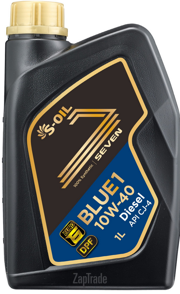 Купить моторное масло S-oil SEVEN BLUE1 Синтетическое | Артикул CJ10W40_01