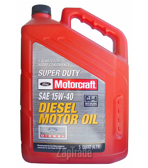 Купить моторное масло Motorcraft Super Duty Diesel Минеральное | Артикул XO-15W40-5QSD