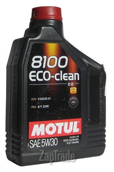 Купить моторное масло Motul 8100 Eco-clean 5w30 Синтетическое | Артикул 101543