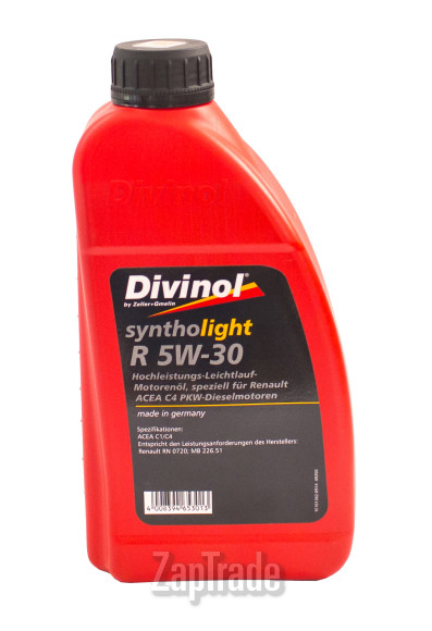 Купить моторное масло Divinol Syntholight R 5W-30 Синтетическое | Артикул 49350-C069