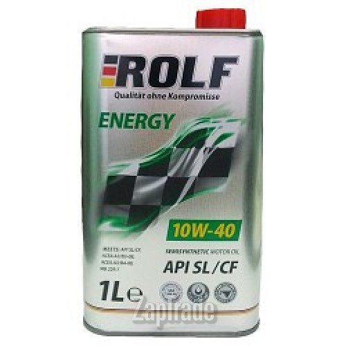 Купить моторное масло Rolf ENERGY 10W-40 Полусинтетическое | Артикул 322232