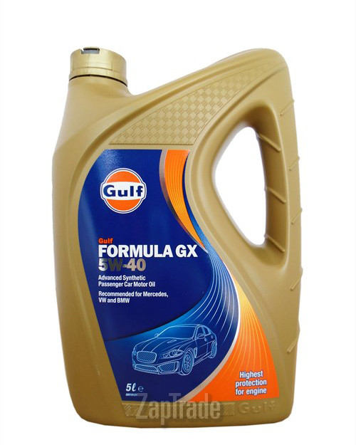 Купить моторное масло Gulf Formula GX Синтетическое | Артикул 5056004113531