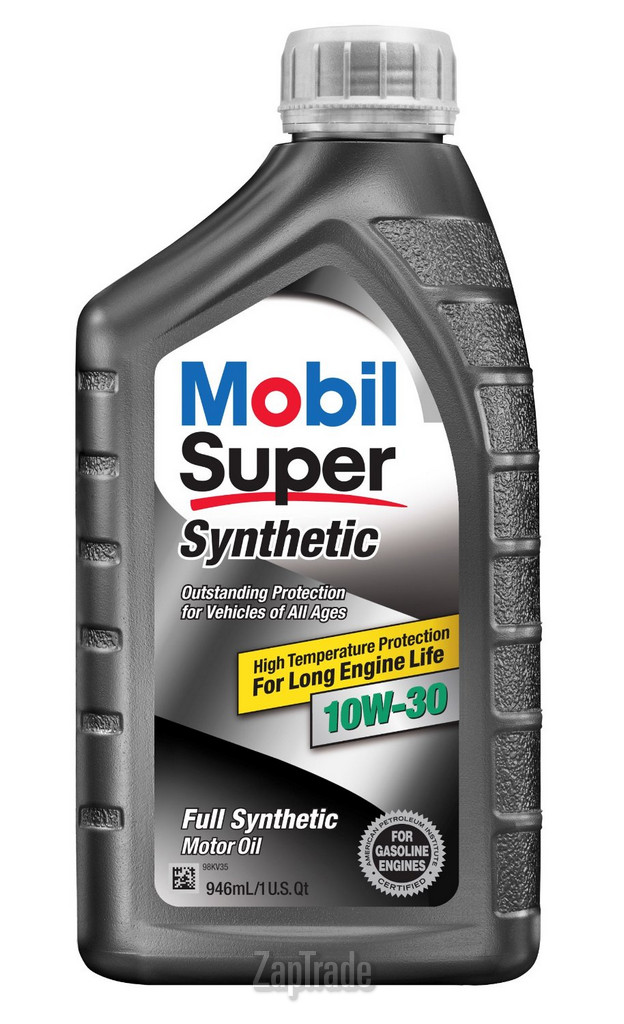 Купить моторное масло Mobil Super Synthetic Синтетическое | Артикул 071924277373