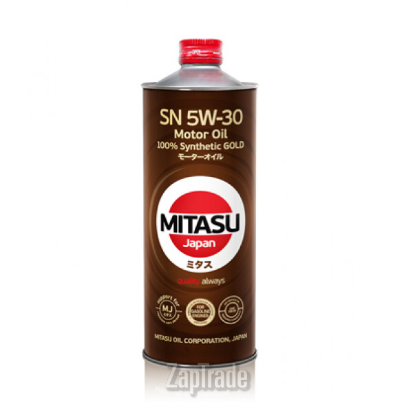 Купить моторное масло Mitasu GOLD 5W-30 Синтетическое | Артикул MJ1011