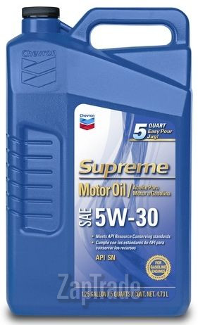 Купить моторное масло Chevron Supreme Motor Oil Полусинтетическое | Артикул 220013533