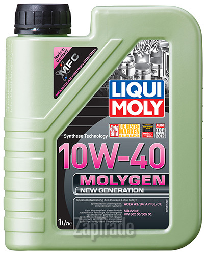 Купить моторное масло Liqui moly Molygen New Generation Полусинтетическое | Артикул 9059