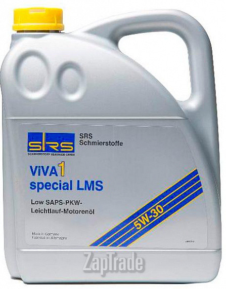 Купить моторное масло Srs VIVA 1 Special LMS 5W-30 Синтетическое | Артикул 7900